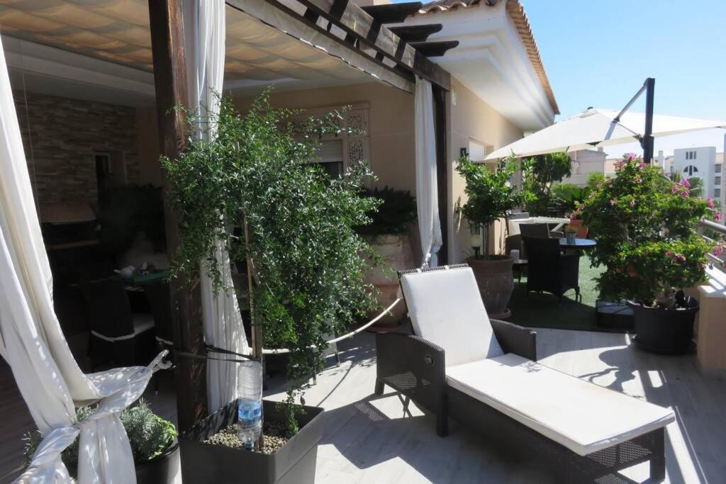 Penthouse - Residence La Mina - Albir Avec Wifi Gratuit El Albir Buitenkant foto