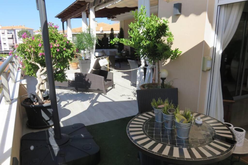 Penthouse - Residence La Mina - Albir Avec Wifi Gratuit El Albir Buitenkant foto