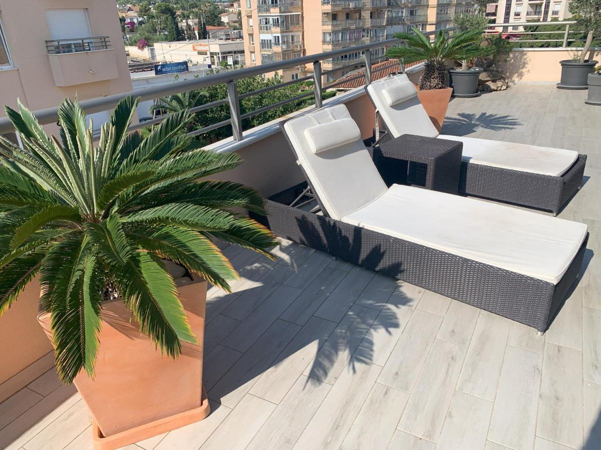 Penthouse - Residence La Mina - Albir Avec Wifi Gratuit El Albir Buitenkant foto