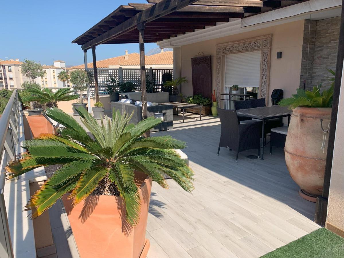 Penthouse - Residence La Mina - Albir Avec Wifi Gratuit El Albir Buitenkant foto
