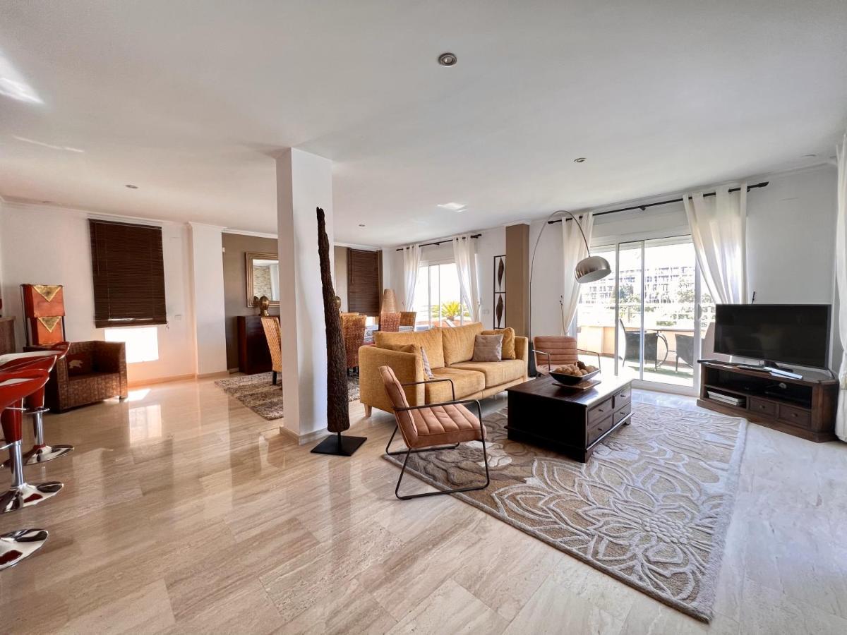Penthouse - Residence La Mina - Albir Avec Wifi Gratuit El Albir Buitenkant foto