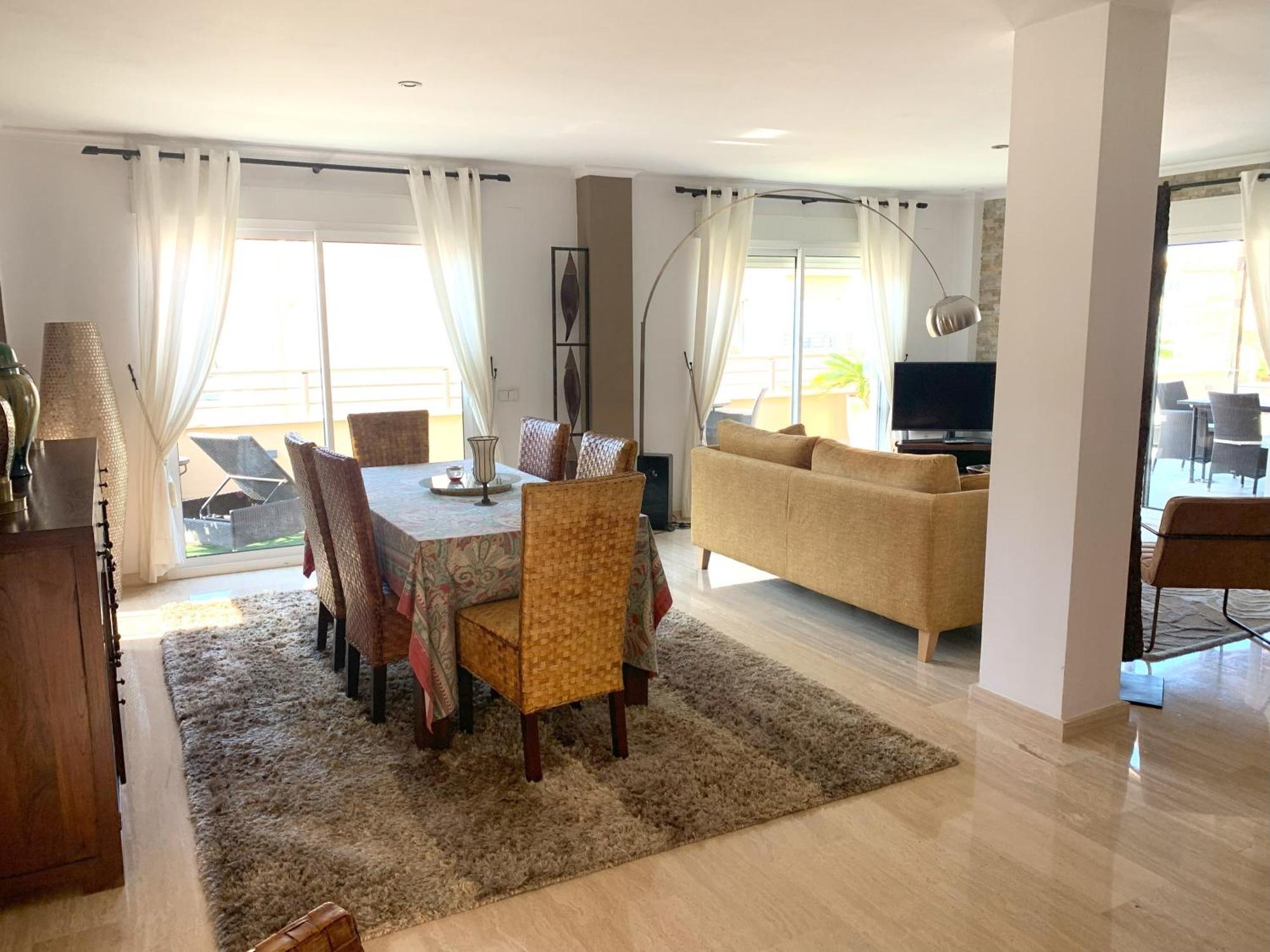 Penthouse - Residence La Mina - Albir Avec Wifi Gratuit El Albir Buitenkant foto