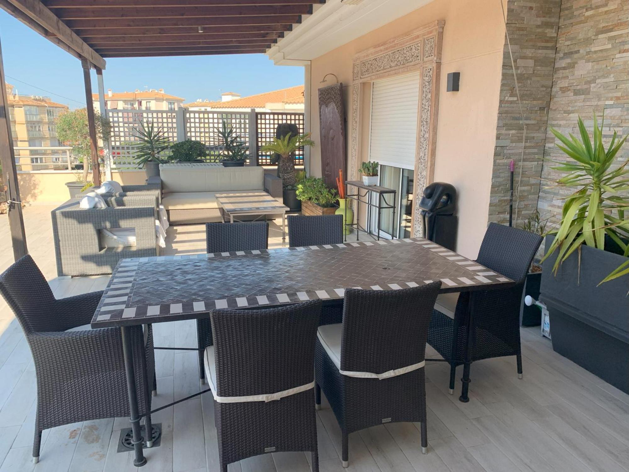 Penthouse - Residence La Mina - Albir Avec Wifi Gratuit El Albir Buitenkant foto