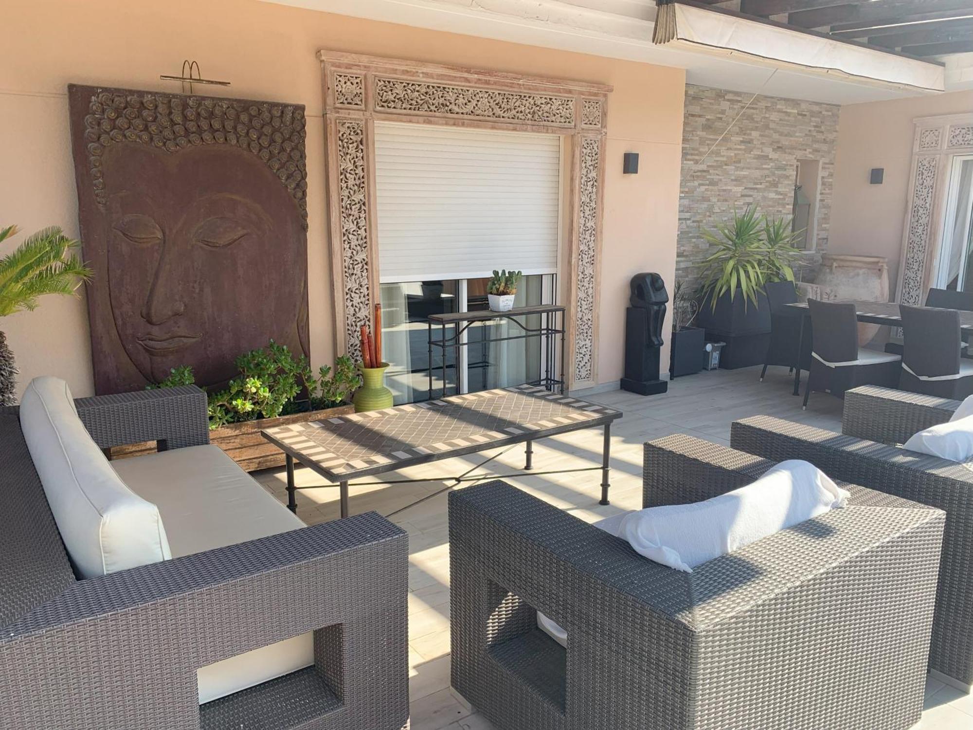 Penthouse - Residence La Mina - Albir Avec Wifi Gratuit El Albir Buitenkant foto